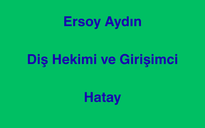 Ersoy Aydın